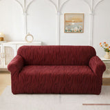 FITTED ZEBRA VALVET SOFA COVER