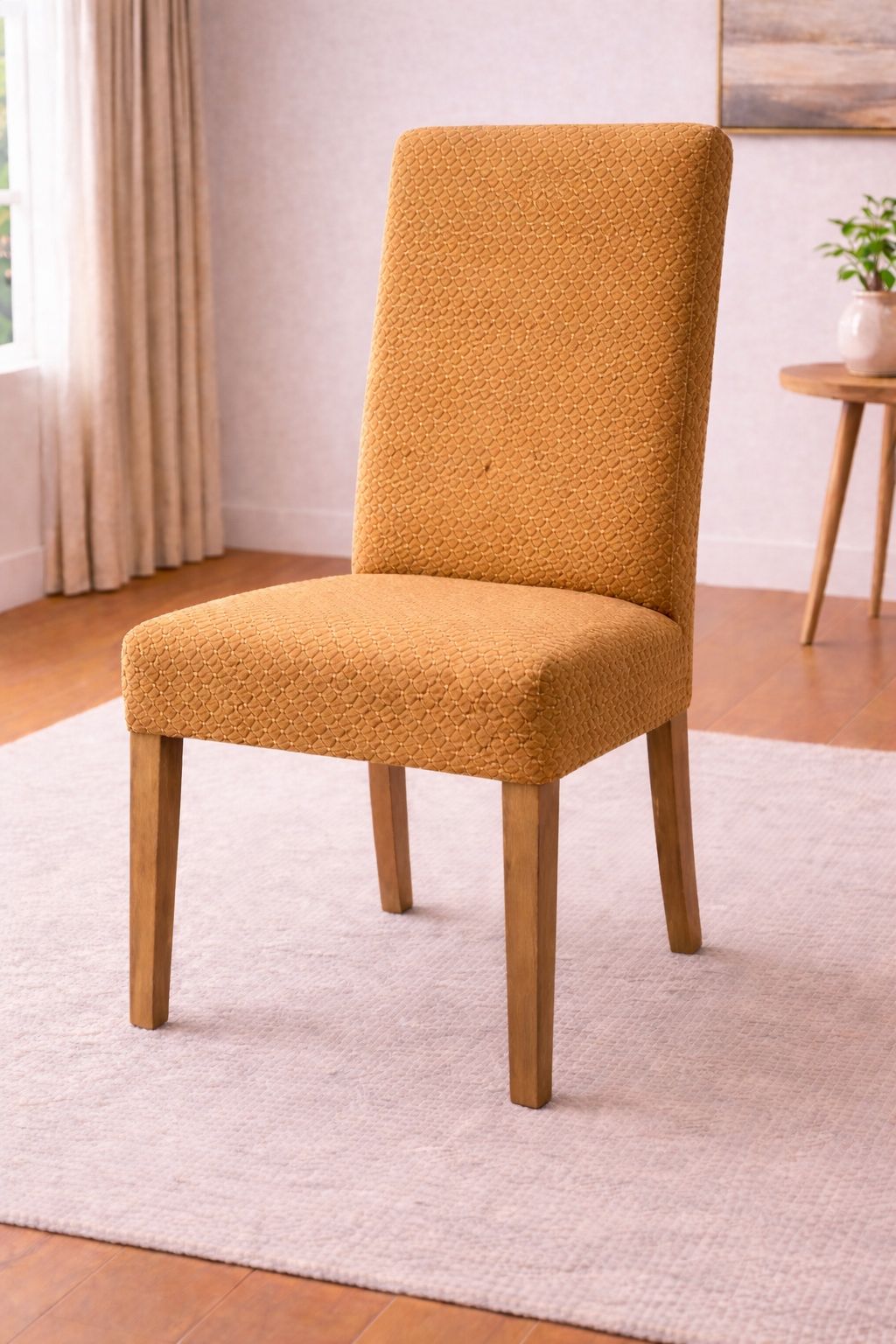 Fitted Style Butterfly Dining Chair Cover