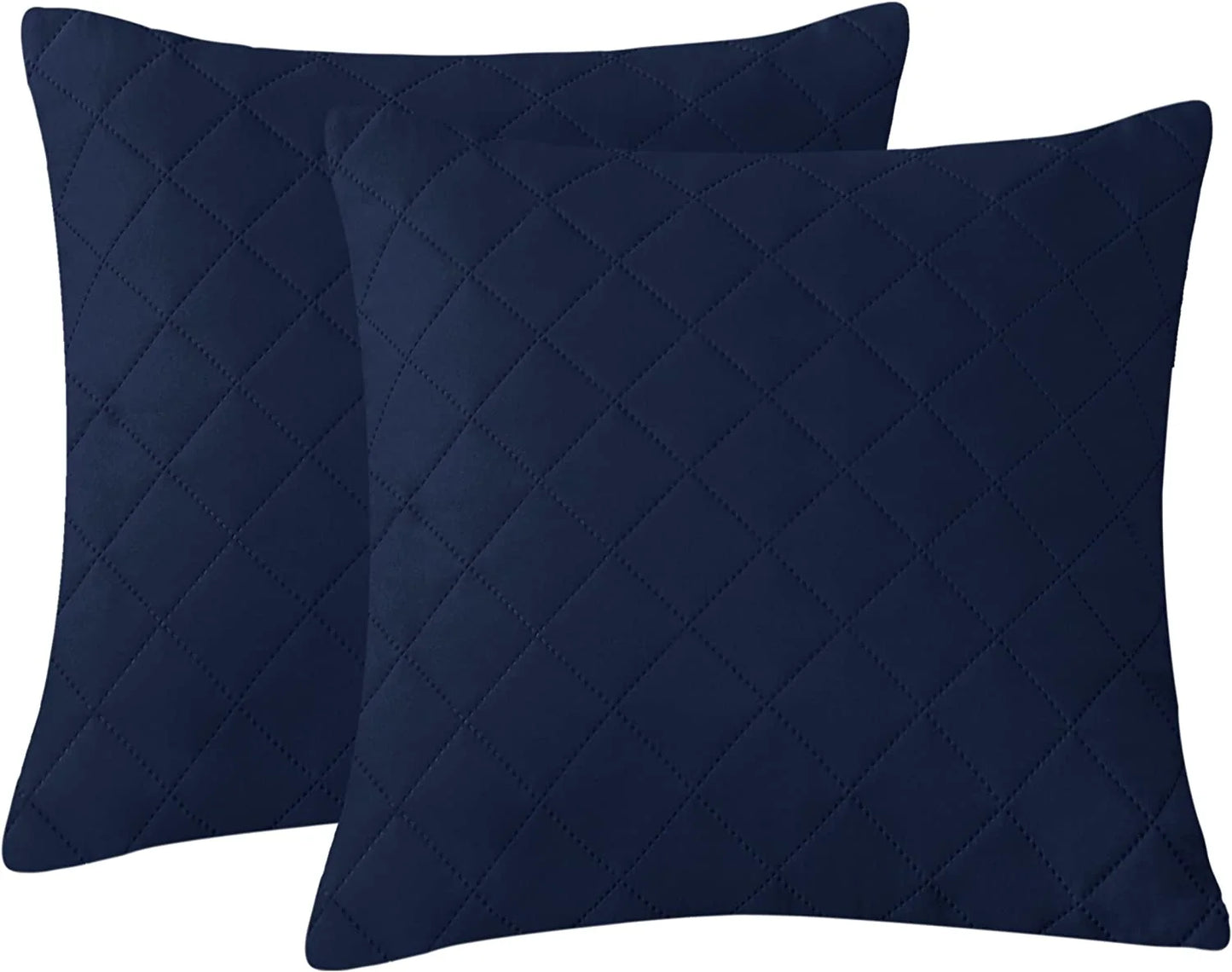 20X20 INCHES QUILTED CUSHION COVER SQUARE PATTERN