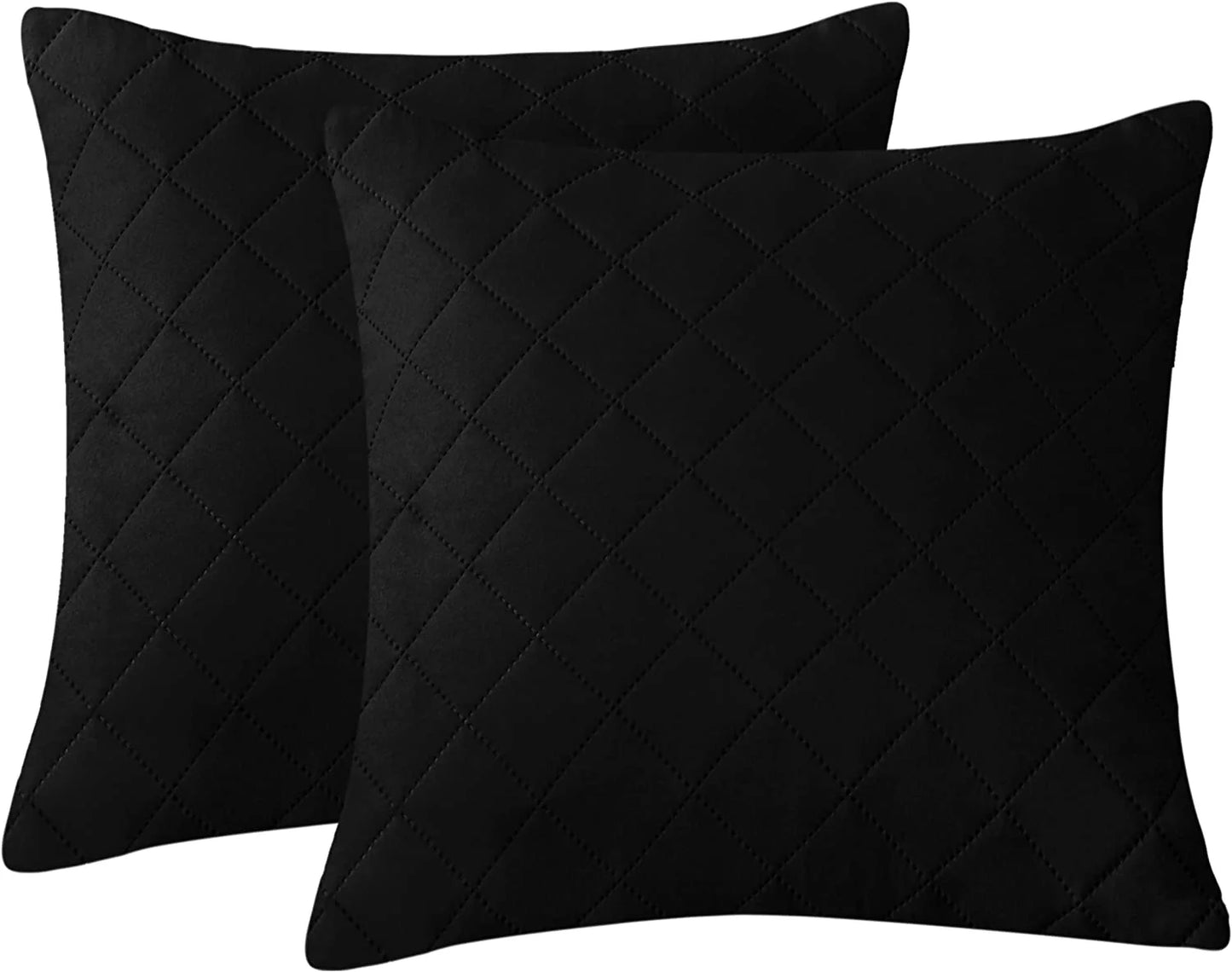 20X20 INCHES QUILTED CUSHION COVER SQUARE PATTERN