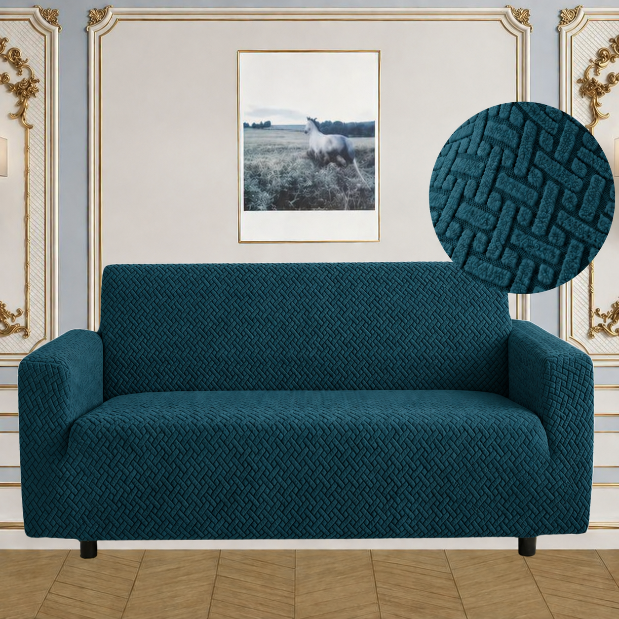 New Stripe  Spendex Sofa Cover
