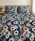 3D Printed Bedsheet with 2 Pillow Covers – 3-Piece Set | Article No. 4