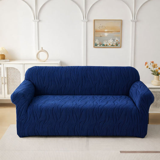 FITTED ZEBRA VALVET SOFA COVER