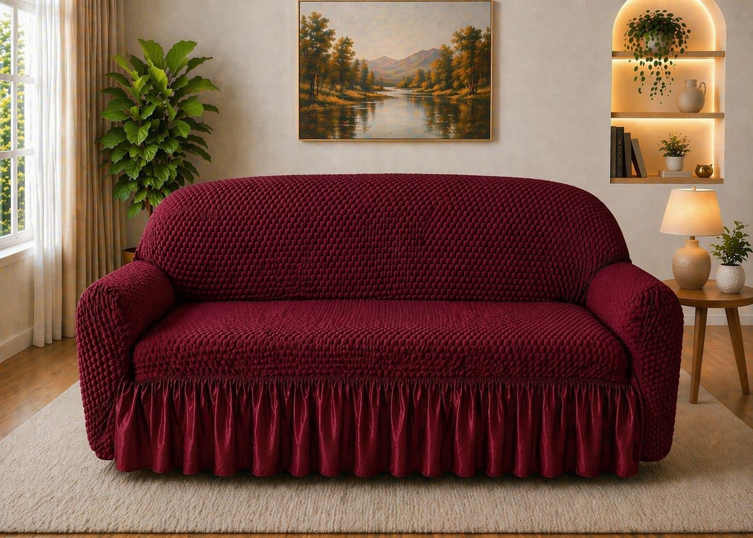 Butterfly Fabric Sofa Cover Branded