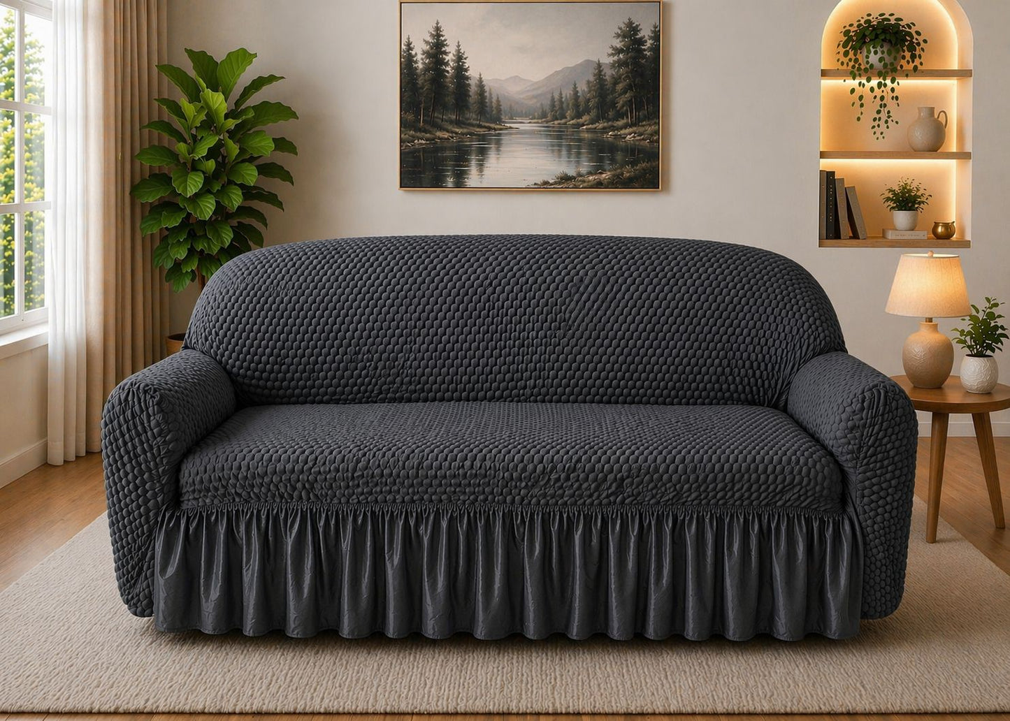 Butterfly Fabric Sofa Cover Branded